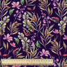 Printed Viscose CLEOPHEE Blueberry / Multicolored